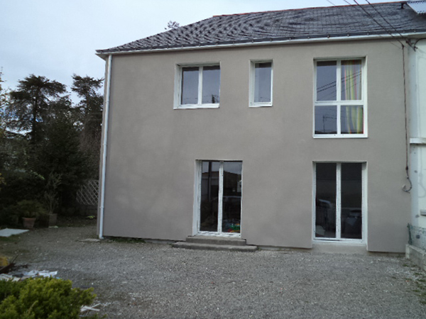 isolation par l'extérieur aprés travaux